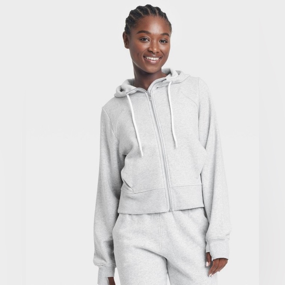 All in Motion Fleece Full Zip Hooded Sweatshirt